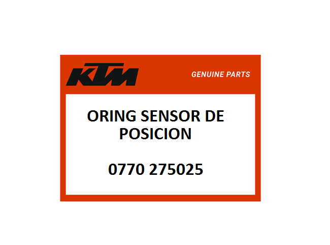 Oring Sensor de Posición