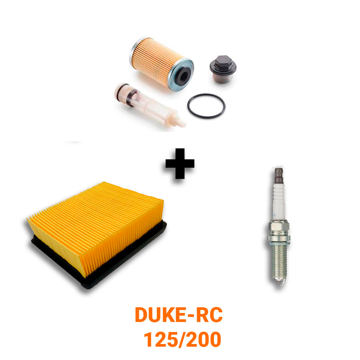 Kit mantención 15000 KM RC/Duke/SVP 200