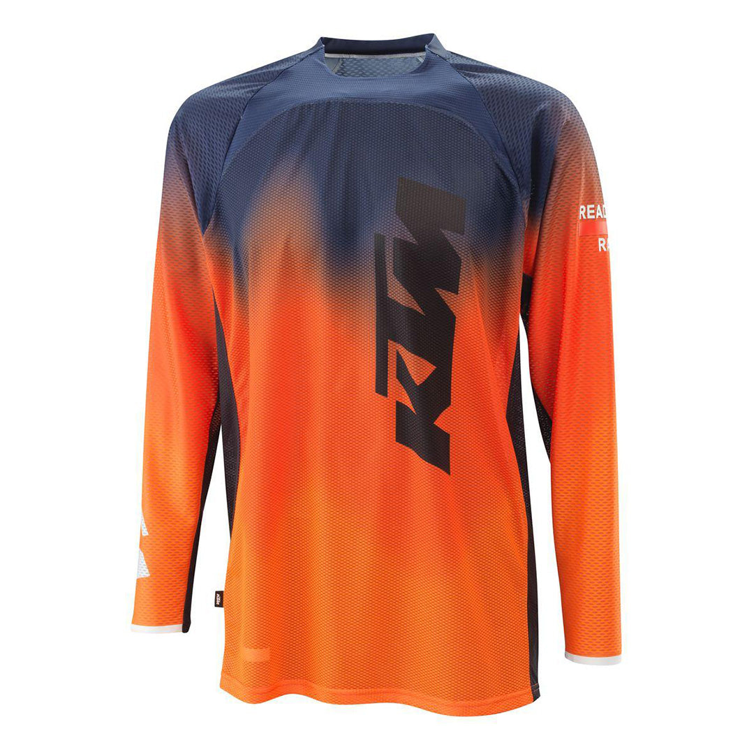 Camiseta air KTM gravity - fx: Rendimiento máximo en el motocross con ajuste óptimo, estampados resistentes y ligereza excepcional. ¡Supera tus límites! 🏁