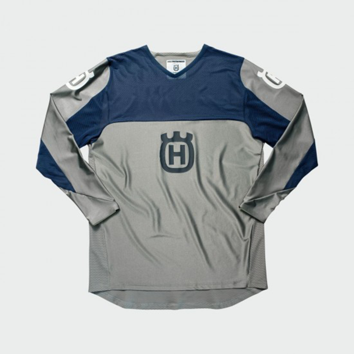 Polera HQV Railed gris