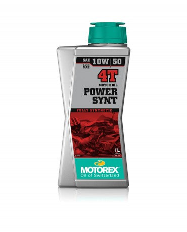 ACEITE DE MOTOR 4T- MOTOREX- POWER SYNT SAE 10W 50 BOTELLA 1 L