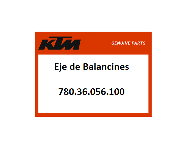 Eje de Balancines 450 EXC