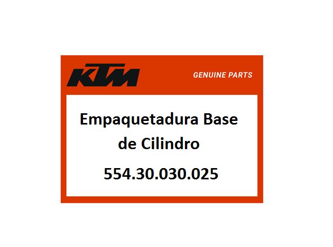 Empaquetadura Base de Cilindro