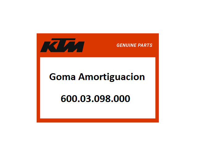 Goma Amortiguacion