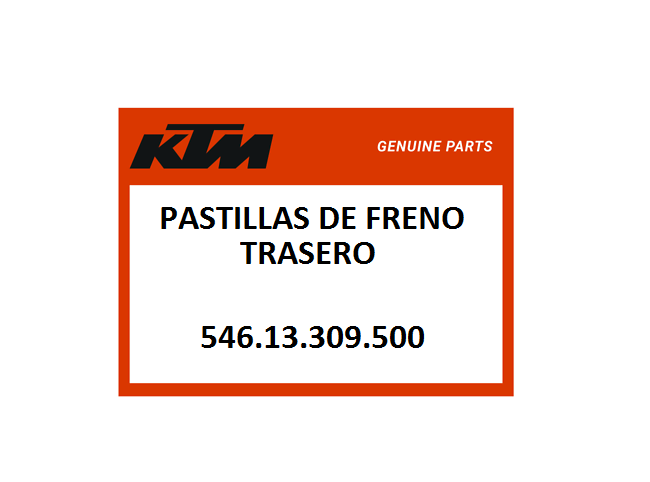 Pastillas de Freno Trasero 640 Adventure