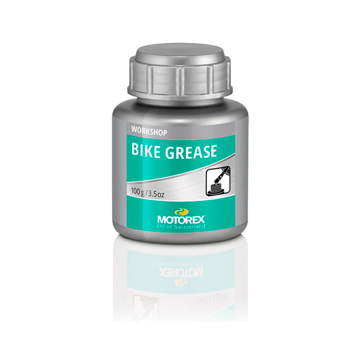 Grasa  a base de calcio con un rendimiento de lubricación notable y duradero. MOTOREX BIKE GREASE 2000 es una grasa altamente repelente al agua y extremadamente resistente a la presión. Ofrece una mayor oxidación y una muy buena resistencia al envejecimiento. Ideal para lubricar cojinetes, cojinetes de ruedas, articulaciones y auriculares. Se comporta de forma neutral a los elastómeros y sellos y previene la corrosión galvánica.