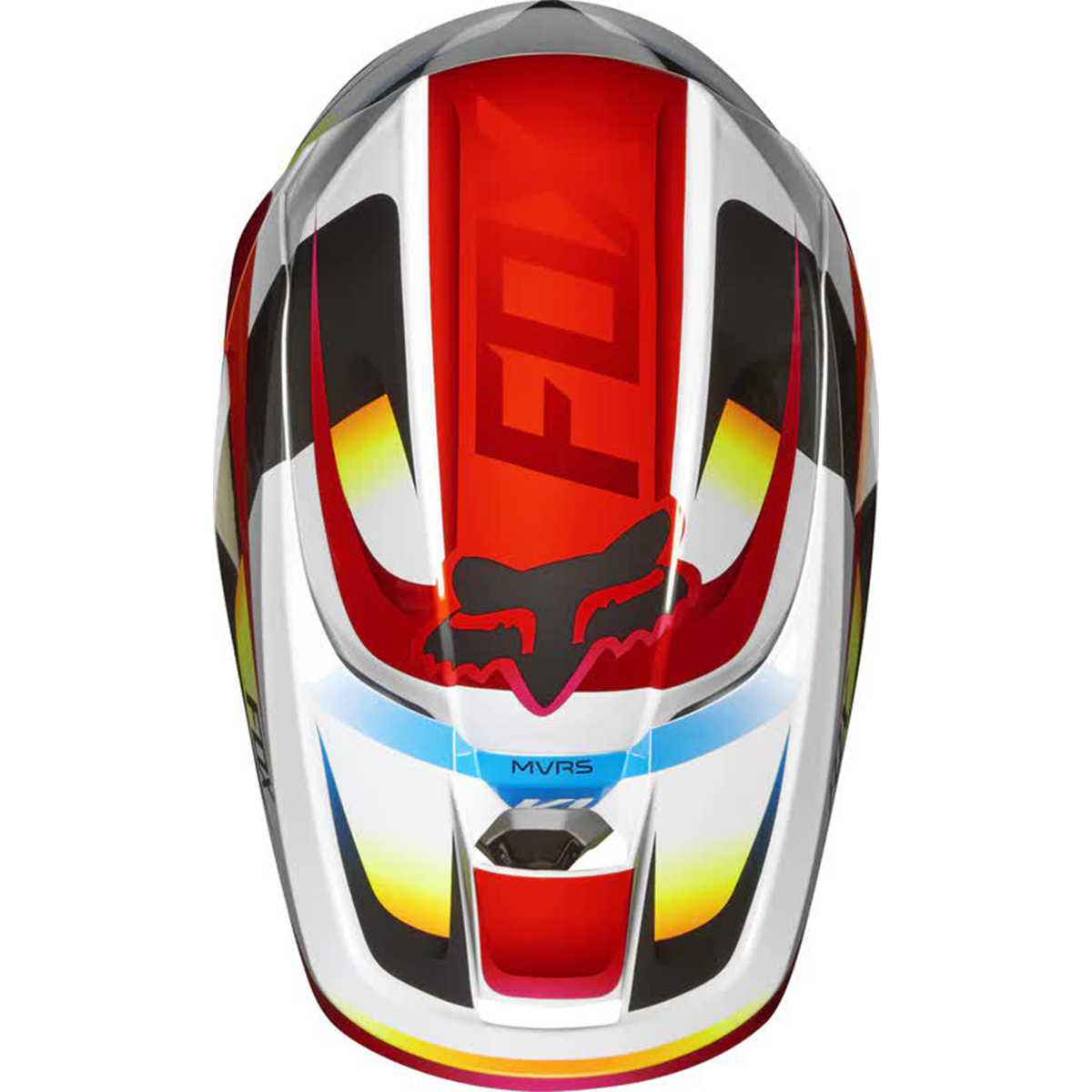 Casco FOX V1 Motif Rojo/ Blanco