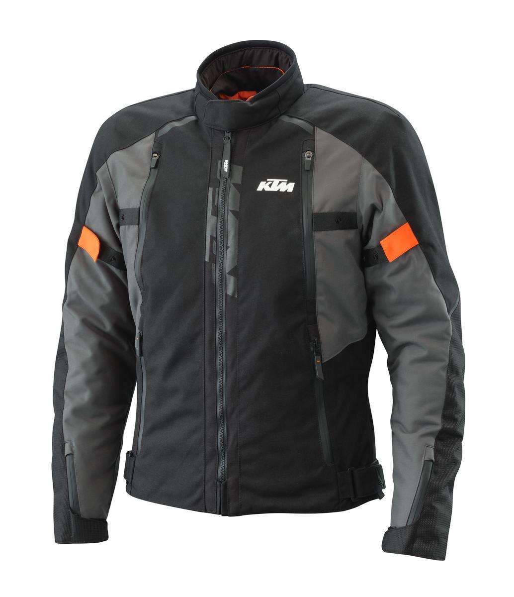 Experimenta la máxima comodidad y estilo en la carretera con la Chaqueta KTM Street Evo V2: innovación, rendimiento y diseño en cada viaje.