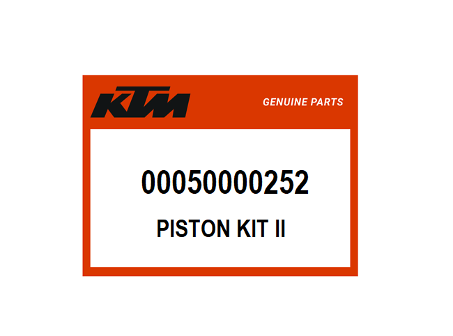 Piston KIT II