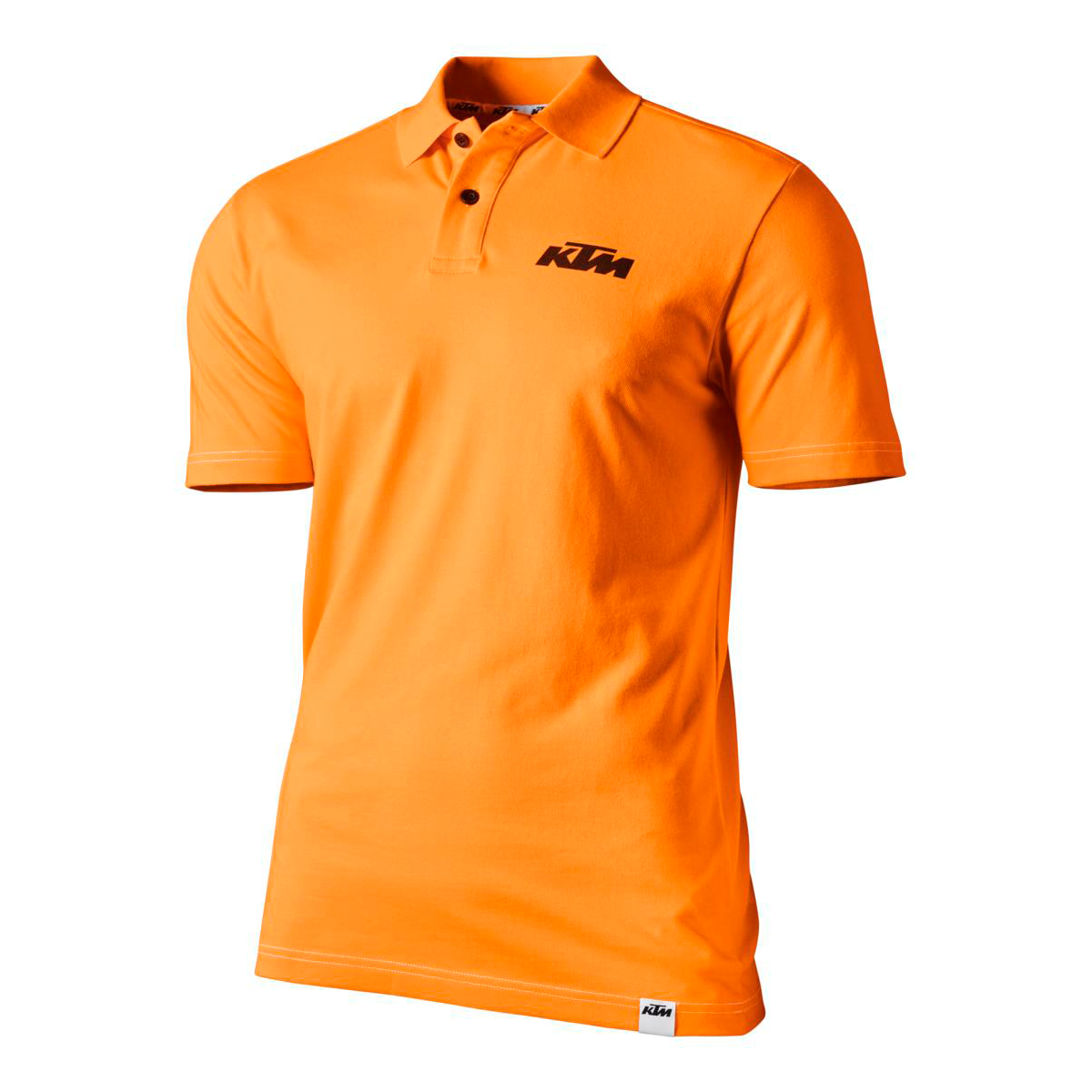 Polera polo de carrera naranja