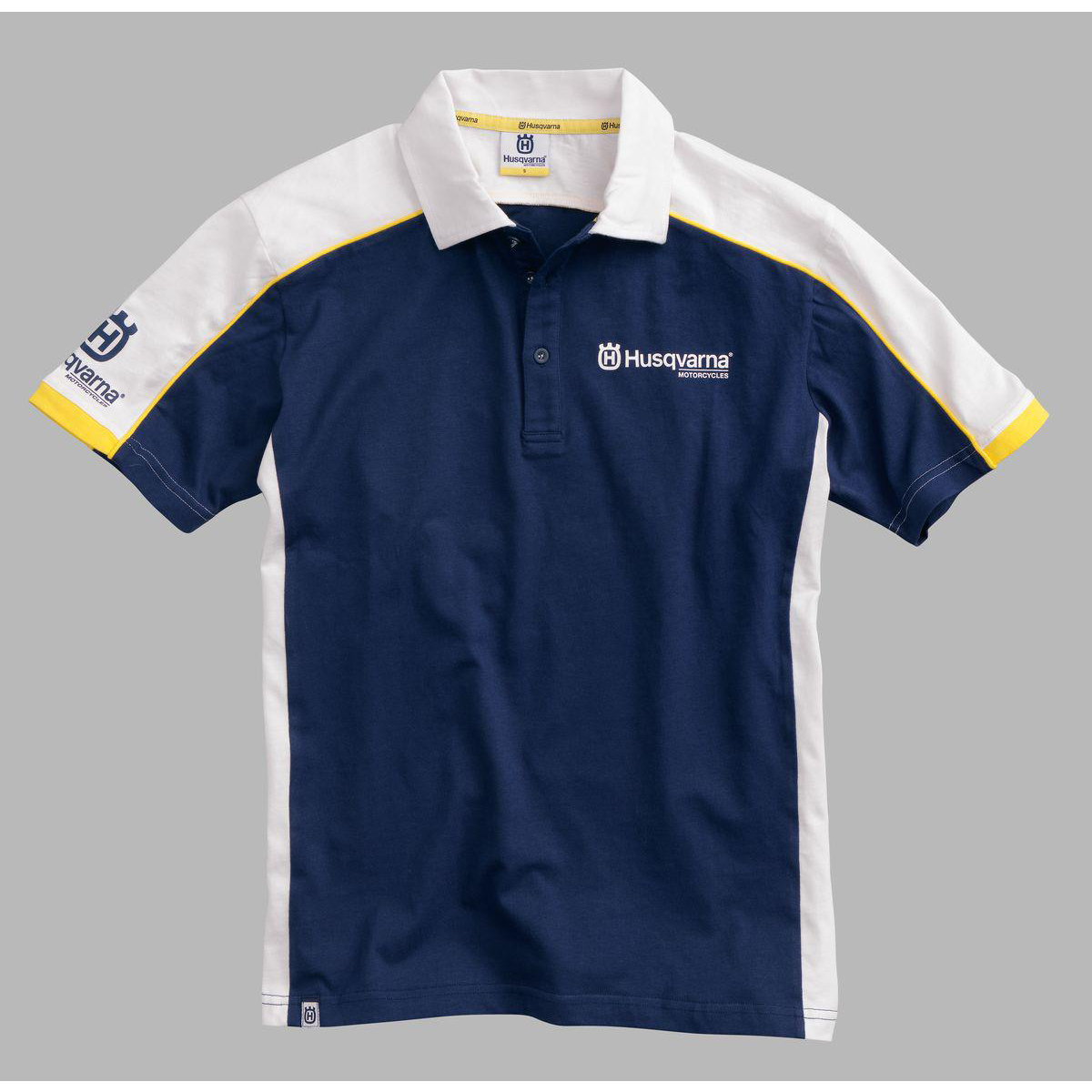 El Team Polo de Husqvarna: Comodidad y estilo excepcionales en 100 % algodón con logotipos serigrafiados. ¡Destaca con elegancia!