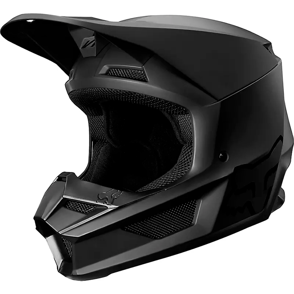 Casco FOX Niño V1 Matte Negro